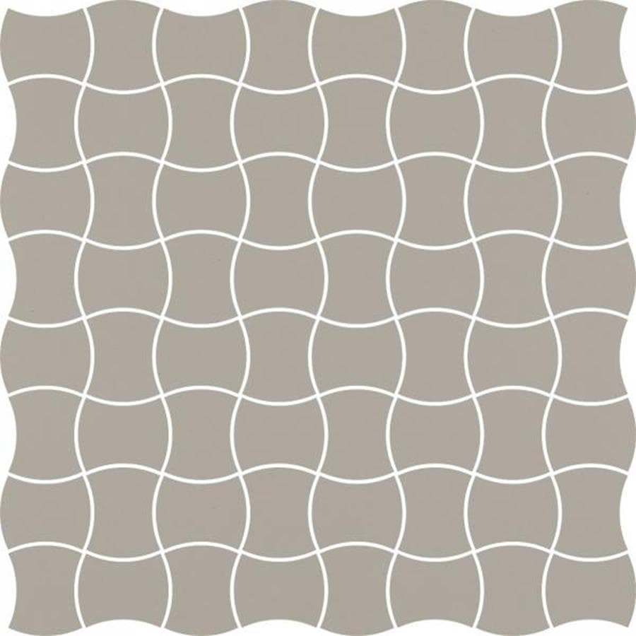 MODERNIZM GRYS MOZAIKA PRASOWANA K.3,6X4,4  30,86X30,86