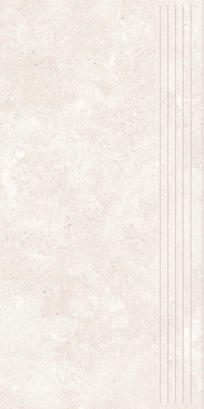 CITYROCK WHITE STOPNICA PRASOWANA MAT 29,8X59,8