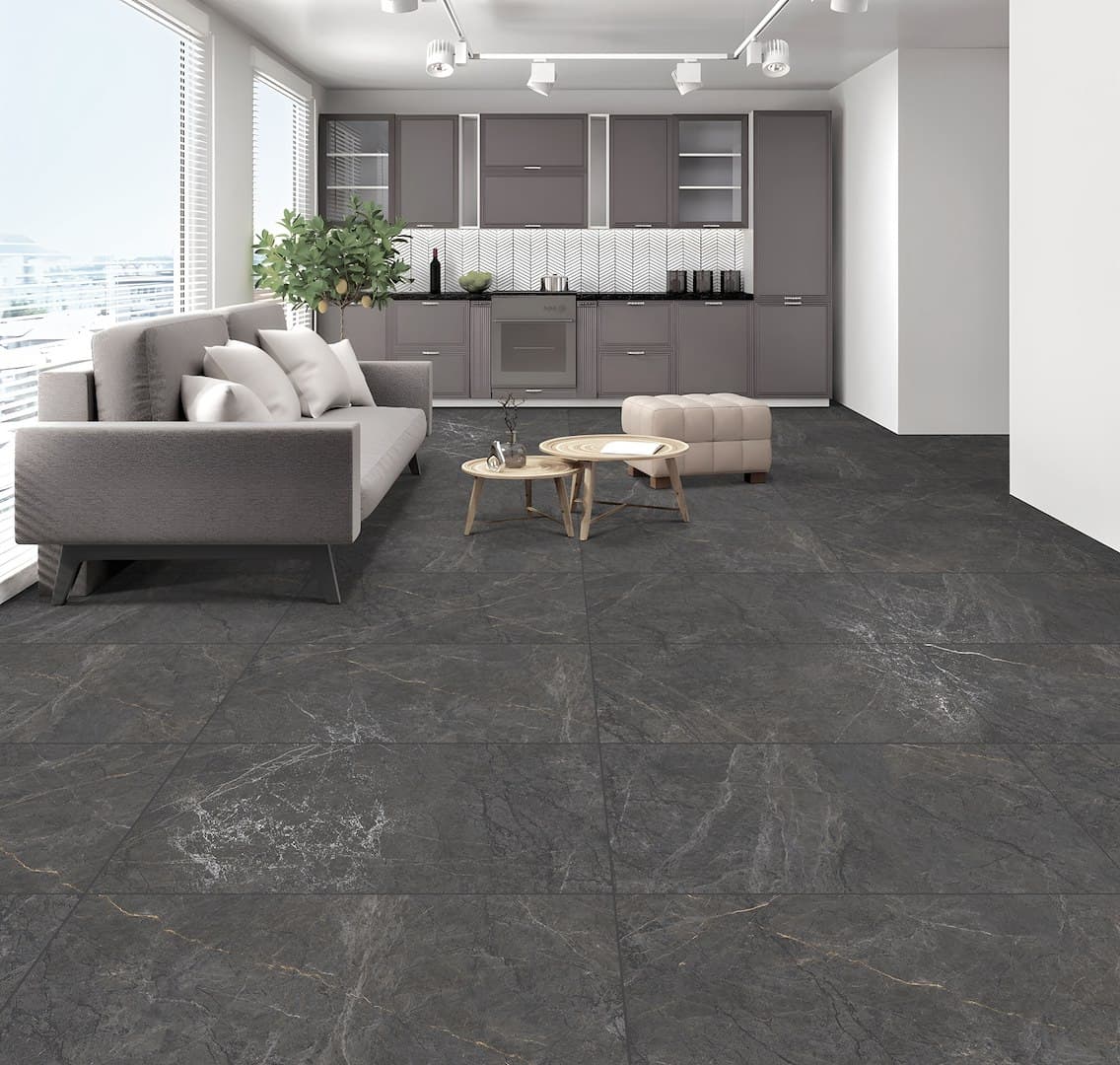 LUCCA NERO 60X120X7 (2,16) CARVING