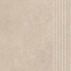 Paradyż SILKDUST LIGHT BEIGE STOPNICA PROSTA NACINANA MAT. 29,8x59,8