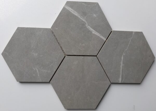 DOMIN GREY POLISHED MOZAIKA HEKSAGON 28,3X40,8 GAT.1