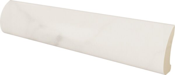 EQUIPE PENCIL BULLNOSE CARRARA MATT 3X15 G1 EQ 23105