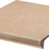 Paradyz MATTONE SABBIA BEIGE KAPINOS STOPNICA PROSTA 30X33 G1