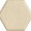 Paradyz SERENE BEIGE HEKSAGON STRUKTURA SCIANA 19,8X17,1 G1