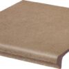 Paradyz MATTONE SABBIA BROWN KAPINOS STOPNICA PROSTA 30X33 G1