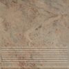 Paradyz MATTONE PIETRA BEIGE STOPNICA PROSTA 30X30 G1